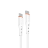 Hytech HY-XTP10 1M 3A TypeC to TypeC Hızlı Data + Sarj Kablosu