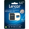 Lexar 64GB C10 A1 V30 U3  Hafıza Kartı + Adaptör