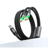 MCDODO CA-6740 2-in-1 KABLO 100 W TYPE-C TYPE-C+TYPE-C 1.5 M SİYAH KABLO