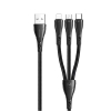 MCDODO CA-6960 3İN1 (LİGHTNİNG-MİCRO-TYPE-C) ŞARJ KABLOSU 3A 1.2M