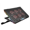 Rampage Blizzard R7 RGB Işıklı 6 Fanlı LCD Ekranlı 2 Usb Soketli 13-15.6 Notebook Soğutucu Stand