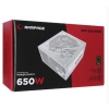 Rampage RMP-600-80P 600W 80Plus Bronze 12cm Fan Aktif PFC Beyaz Power Supply