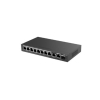Ruijie-Reyee RG-ES210GS-P 8 Port Poe+ 10-100-1000 Mbps +1 Port SFP Yönetilebilir Switch Çelik Kasa