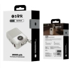 S-link MP120 20000mAh PD22.5W Type-C+Lightning Kablolu Beyaz  Pil Şarj Cihazı Powerbank