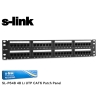 S-link  SL-P648 48 Port Cat6 Utp Patch Panel