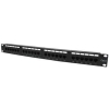 Teldata 24 Port Cat6 Utp Patch Panel Dolu