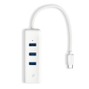 Tp-Link UE330C 10-100-1000 Mbps 3.0 Type C Ethernet Çevirici + 3 Port USB Çoğaltıcı