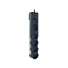 Tunçmatik TSK6136 Powersurge 5'lı Siyah 1050 Joule